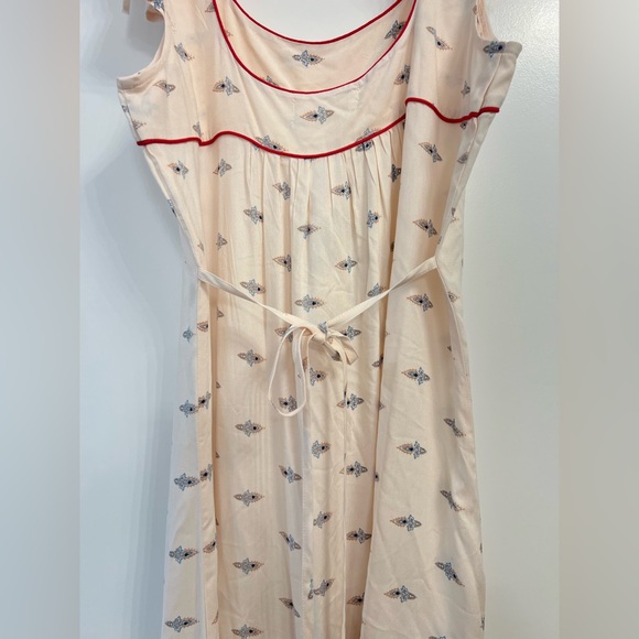 NWT BOG Band Of Gypsies Women's Small S Loose Boho Midi Flutter Sleeve Paisley - Picture 8 of 15